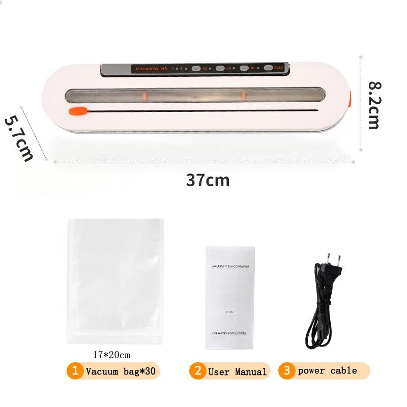 30cm Automatic Vacuum Packaging Machine Food Vacuum Sealer Powder Household Food Storage Sealing Machine Vacuum Food Sealing