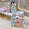 Glasses Rabbit Plush Keychain For Kids And Collectors