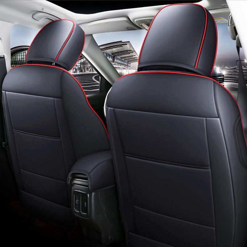 Luxury Custom Fit Car Seat Covers For Toyota Corolla 2014 -2018 Auto Protector Seat Cushion Faux Leather Waterproof Styling