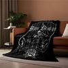 Skeleton Rider Blanket Design for all seasons blanket lunch break throw gift
