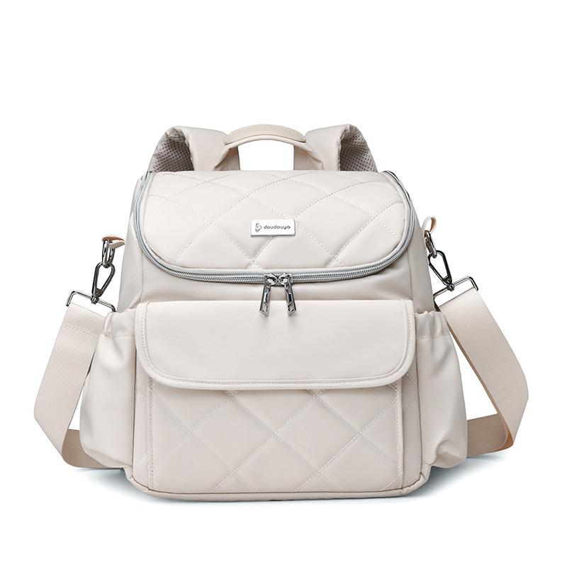 Schoolbag Fashion Mommy Bag Large Capacity Backpack Multifunctional Maternal and Infant Bag Waterproof Lightweight Travel Storage Bag