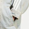 Adidas Originals Casual Polo Collar Long Sleeve Denim Jacket Women Jackets Light-Denim-Blue JX9209