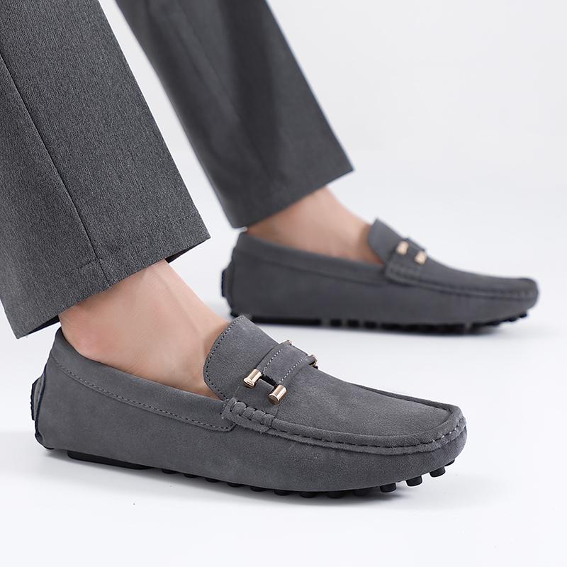 Fashion Shoes Men Casual Shoes Fashion Men Shoes Big size fuzzy Men Loafers Moccasins Slip on Men Flats Male Driving Shoes Bean Boots