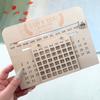 DIY Perpetual Calendar Handmade Eternal Calendar Creative Wooden Sliding Calendar  Home Ornament