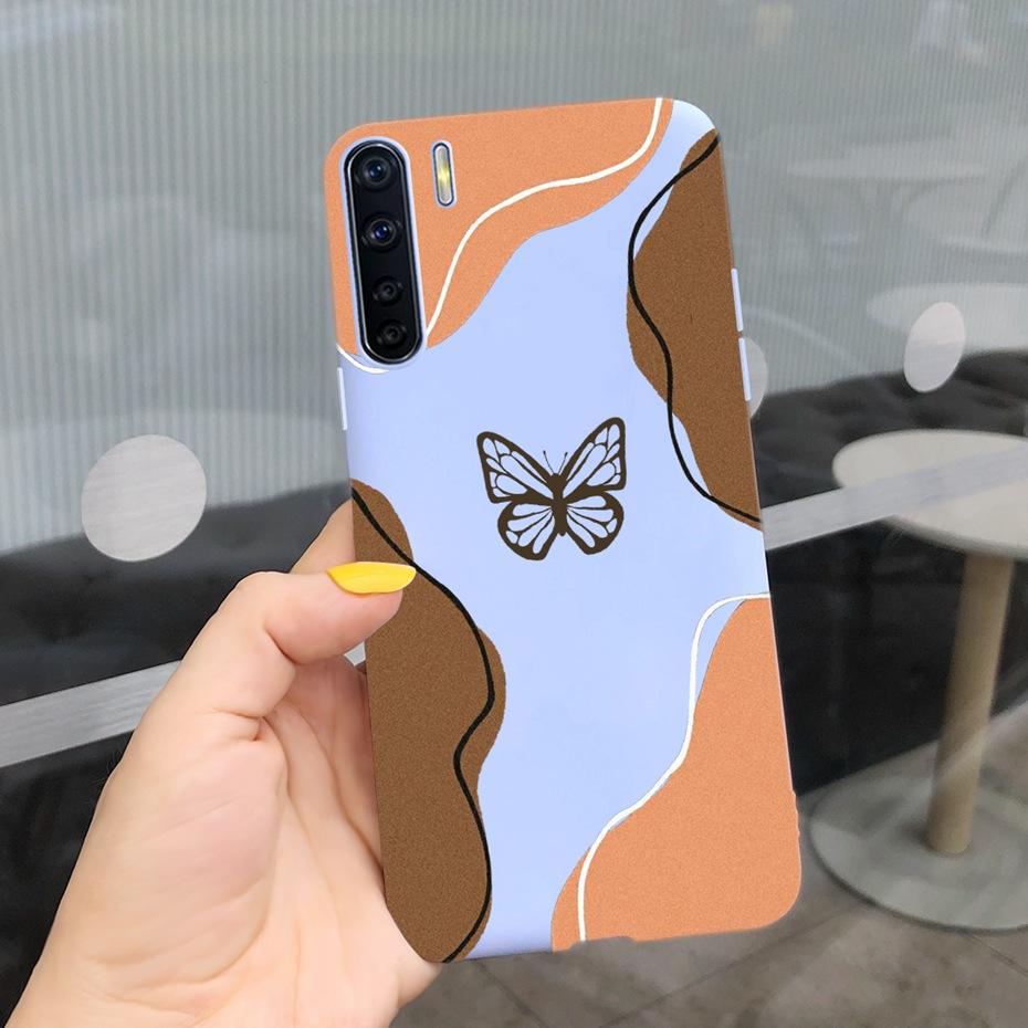 For OPPO A91 Case Oppo F15 CPH2001 CPH2021 Lovely Printing Jelly Silicone Soft Phone Back Cover Cases For Oppo Reno3 CPH2043