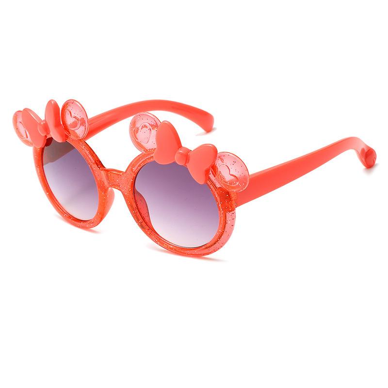 

2025 New Boys and Girls Glasses, Sunglasses, UV375 Resistant Fashion Trend, Baby Sunglasses красный