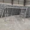 Double-Decker Wrought Iron Bunk Bed for Dorms and Construction Sites