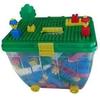 Hemar Family Plastic Constructor Large Suitcase with Lid