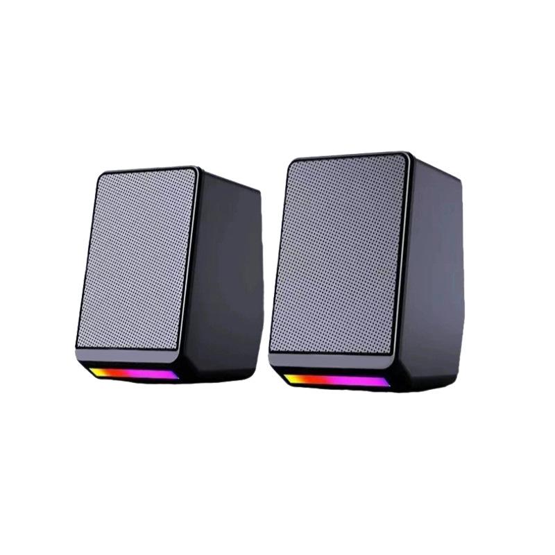 TS38 Mini Wired Desktop Speakers with Subwoofer for PC and Laptop