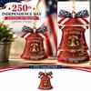 2D Acrylic 250th Anniversary Hanging Ornament Independence Day Themed Decorative Hanging Ornament for Celebration and Home Decor