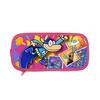 Dog Mans Cat Cartoon School Pen Bag With Durable Polyester For Elementary Students