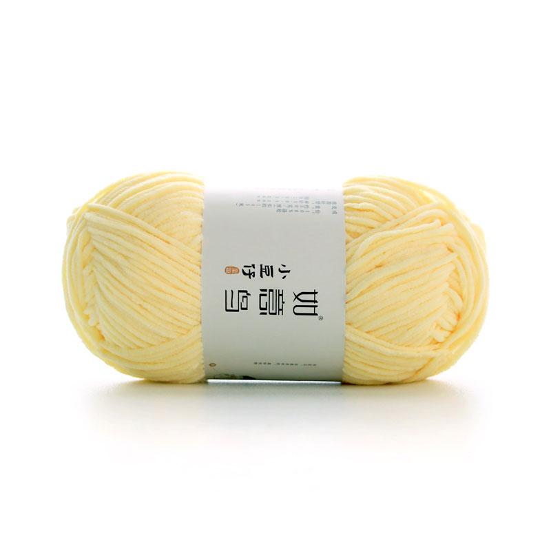 50g/Roll 2mm Thin Chenille Yarn Hand-Woven DIY Doll Craft Scarf Woven Soft Warm Yarn Blanket Crochet Knitting Thread 145 Meters