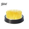 Floral Stem Organizer with Fixing for Stainless Arrangement Flower Frog Steel Pins Tool Rubber Base Arranging Ikebana Moribana Vases