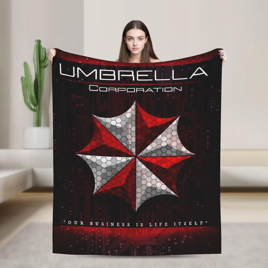 Leon Kennedy Resident Evil Warm Soft Blanket Picnic Plush Bedding Throws Fashion Outdoor Flannel Bedspread Sofa Bed Cover