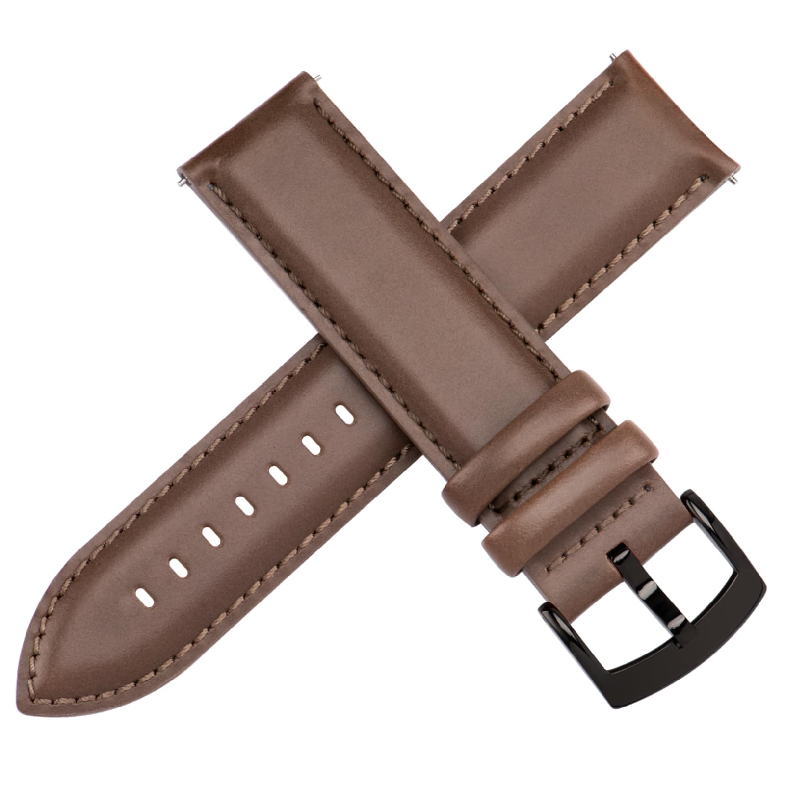 

Ottoody Genuine Leather Replacement Watch Band, 0.71, 0.75, 0.79, 0.83, 0.87 inch (18, 19, 22mm