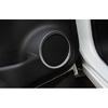 For BMW 3 4 Series GT 2013- ABS Silver Inner Door Speaker Frame Cover Trim