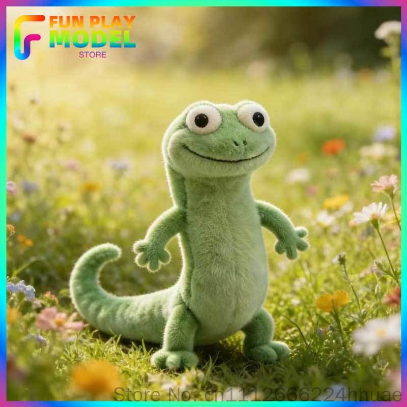 New Product: Beaver Transforms Into Lizard Tom Green Lizard Simulation Plush Toy Doll Plush Toy Doll Cloth Doll