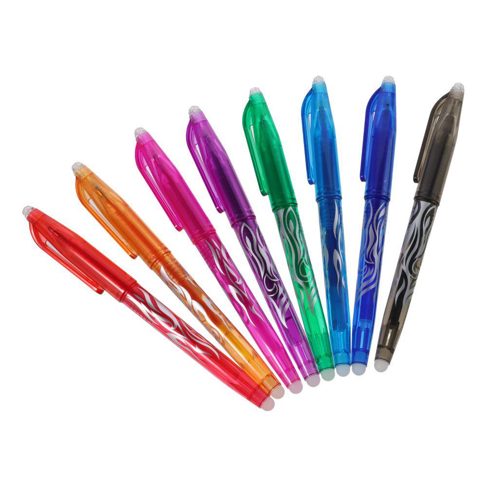 

8 pcs Erasable Gel Pens 0.5mm Fine Point Pen Unique Erasable Pens Home