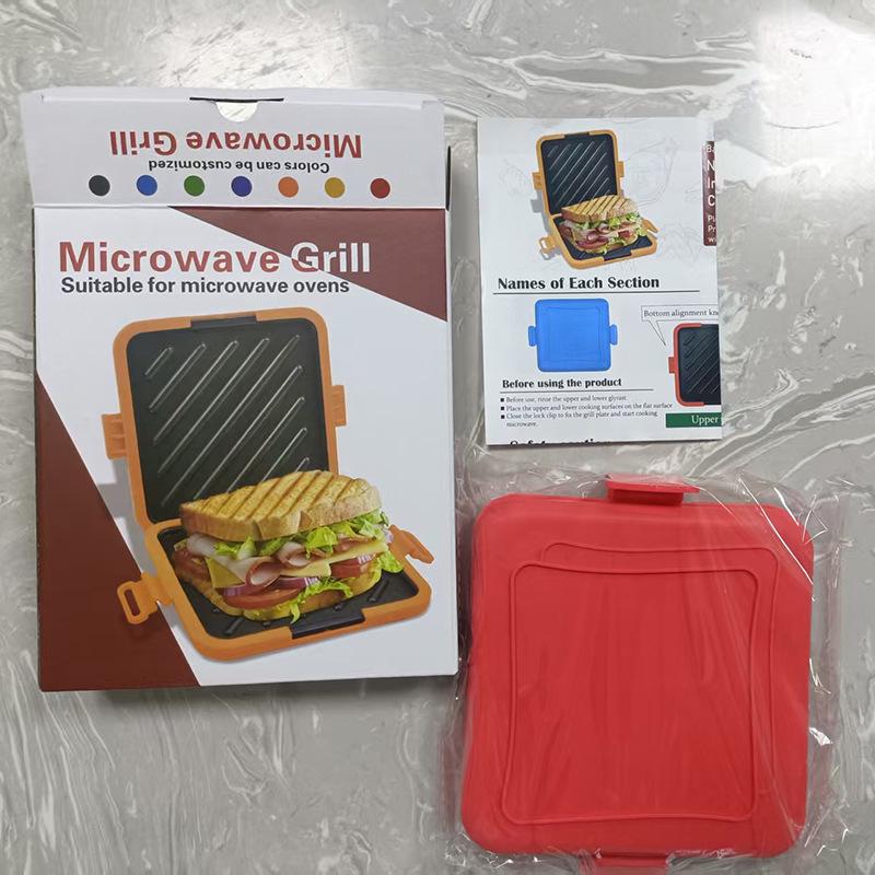 Silikonowy grill do gofrów FCM dwustronny do kuchenek mikrofalowych