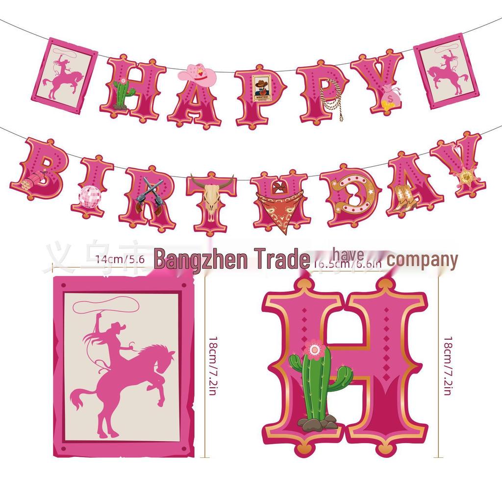 Dinosaurier Feuerwehrwagen & Baufahrzeug Banner - Cartoon Themenparty Dekoration