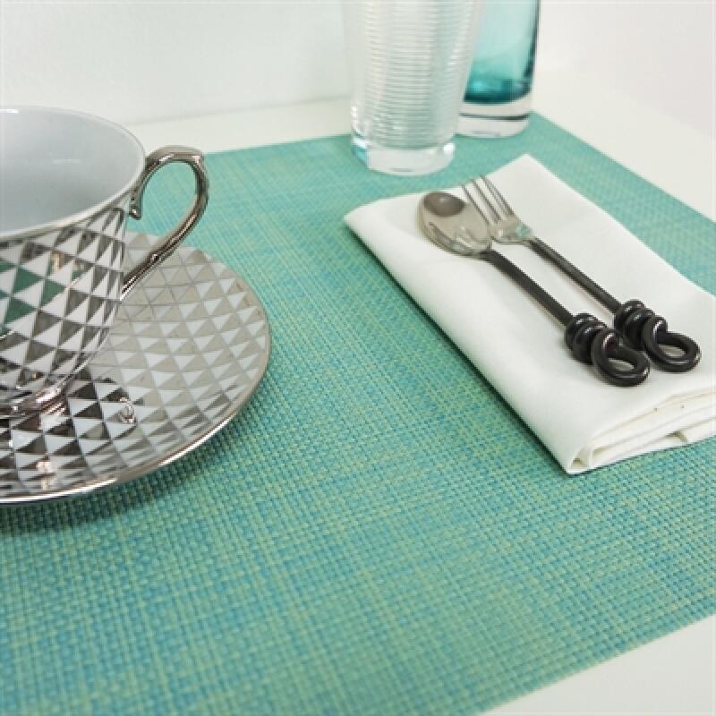 Modern Square Table Mat Mint