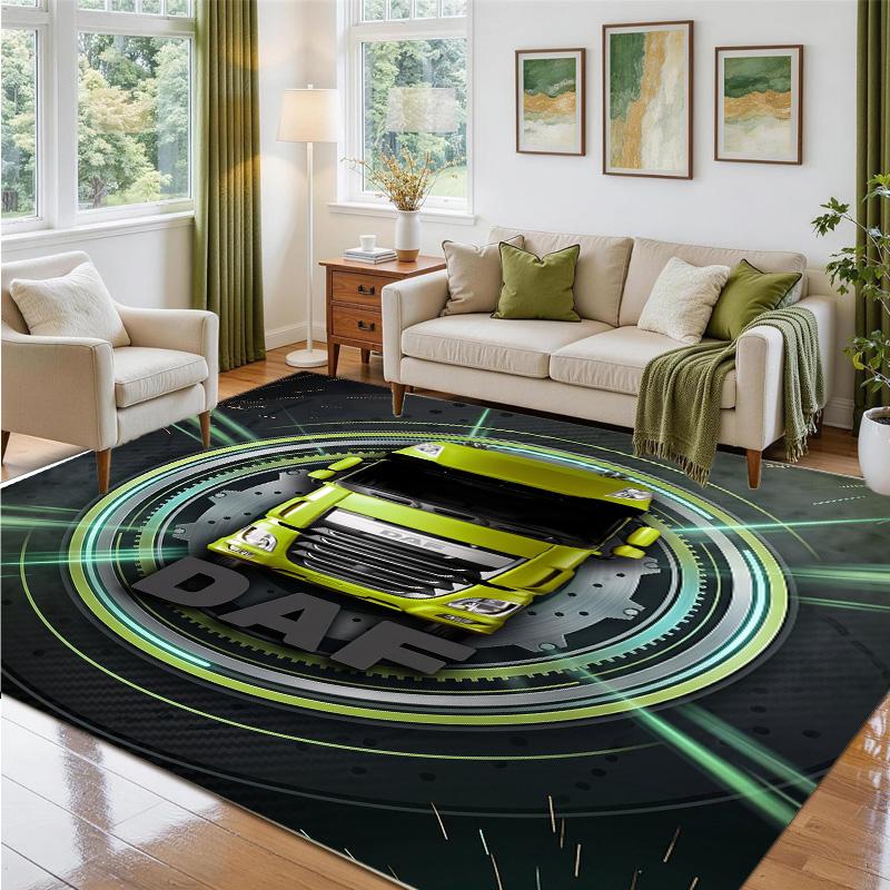 DAF Design Crystal Velvet Rug Soft Decorative Mat for Bedroom Entrance