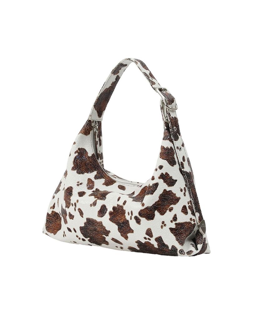 Sand Museum Cactus Hobo Bag Mini [Cow Brown]