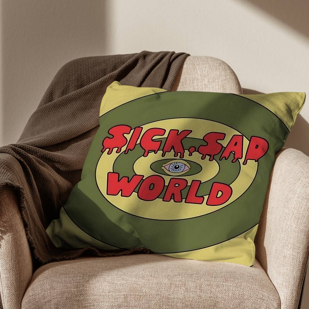 Humor Daria Morgendorffer Pillow Case Sofa Living Room Bedroom Headboard Backrest Cushion Square Cushion Nap Time 30x30cm