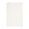 Francfranc Fluffy Ripple Throw (170cm X 130cm) Ivory 2025 Model