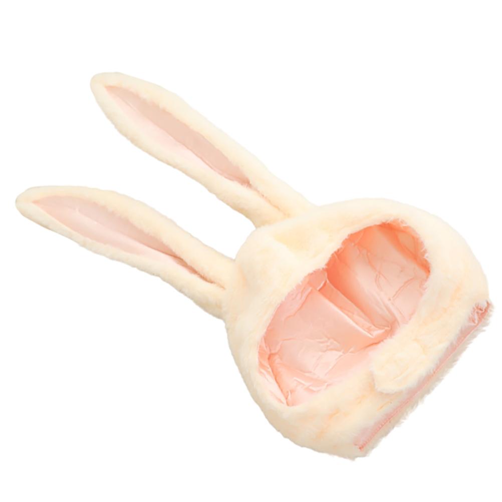 

Пасхальный кролик шляпа реквизит кроличьи уши плюшевая шапка одежда бежевый вечеринка новинка головной убор бежевый