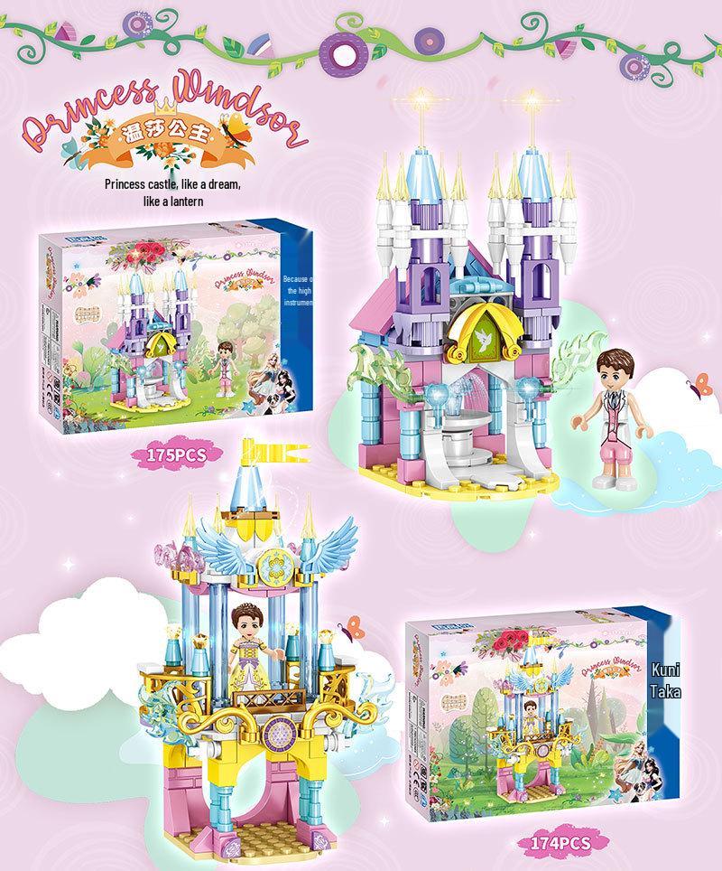 ZheGao Building Blocks Windsor Princess Castle: Educational Dream Toy for Girls