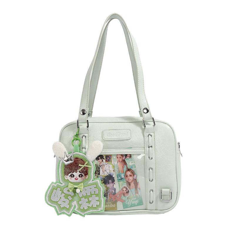 New Sweet and Cool Ita Bag Cute Kawaii Portable Shoulder Bag Comic Show Star Chasing Crossbody Bag Large Capacity Backpack