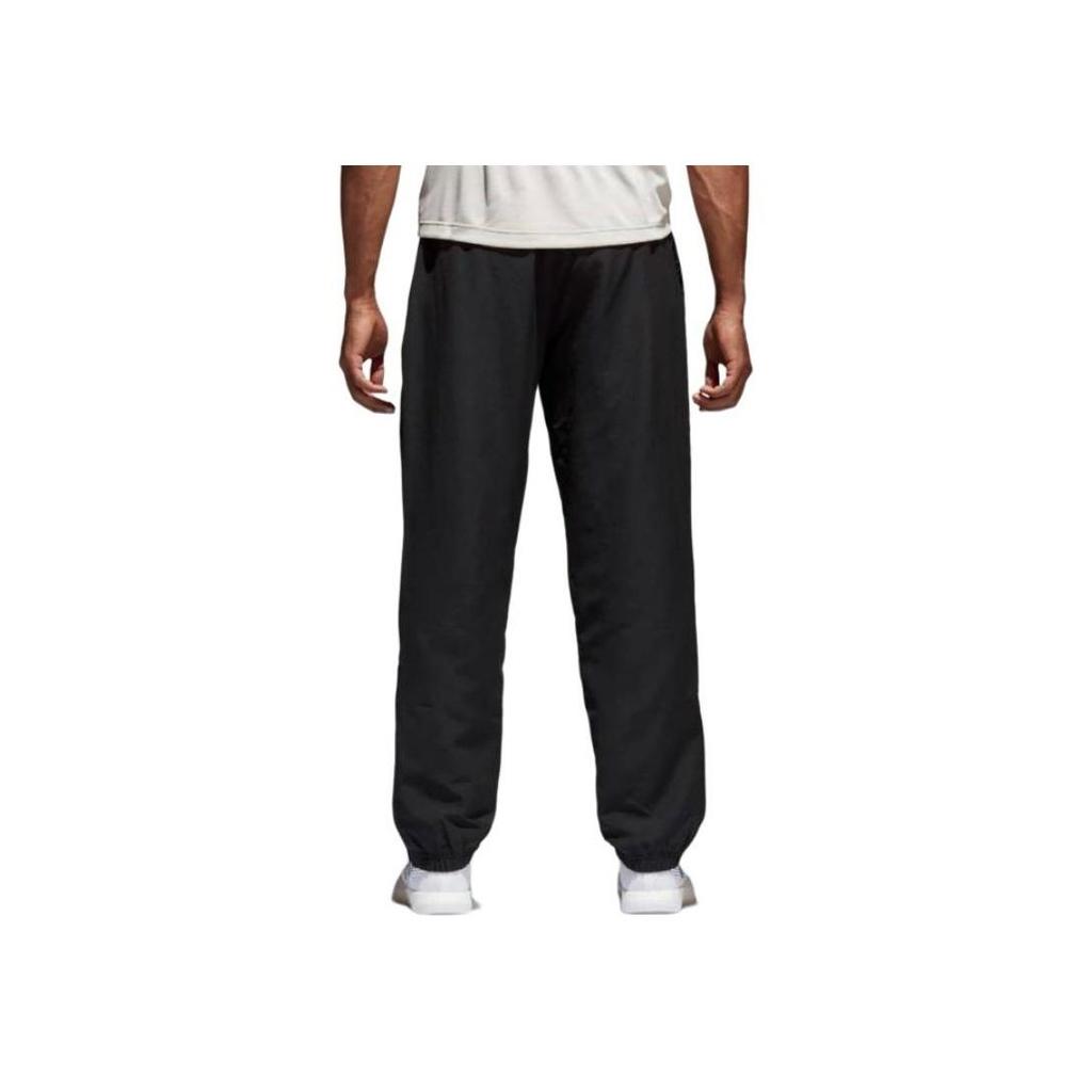 Adidas Ess Stanford Comfortable Fashion Logo Knitted Sports Pants Men Bottoms Black AA0040