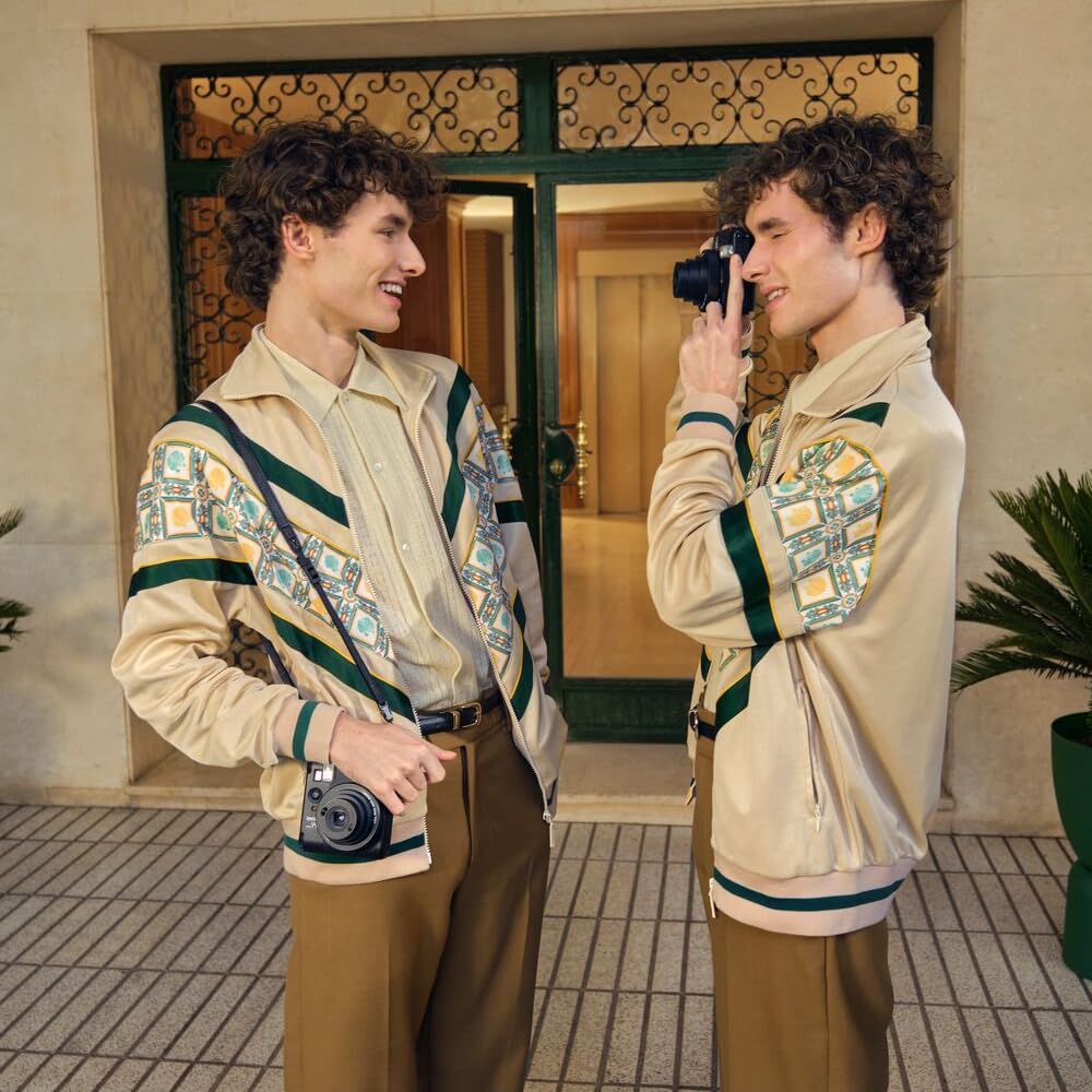 instax mini 99 instant film camera with color effects and brightness modes and manual vignette instax mini film sold controls, landscape/normal/macro