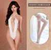 New Sex Sexy Underwear Hollow Lace-up Open Crotch Onesie Hot Free Uniform Temptation Pajamas
