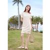 Betu Women's Summer Hollow Lace Tassel Dress