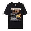 Leo Zodiac Birthday Gift Top Lovers Day Cotton Crewneck Tops Tees Short Sleeve Graphic Tees Latest Birthday T Shirts