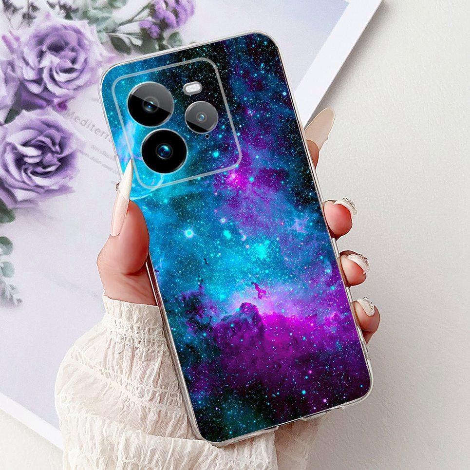 For Realme GT 7 Pro GT7 Pro RMX5010 RMX5011 Back Cover Cool Cartoon Dragon Astronaut Animals Phone Case Soft Silicone Clear Etui