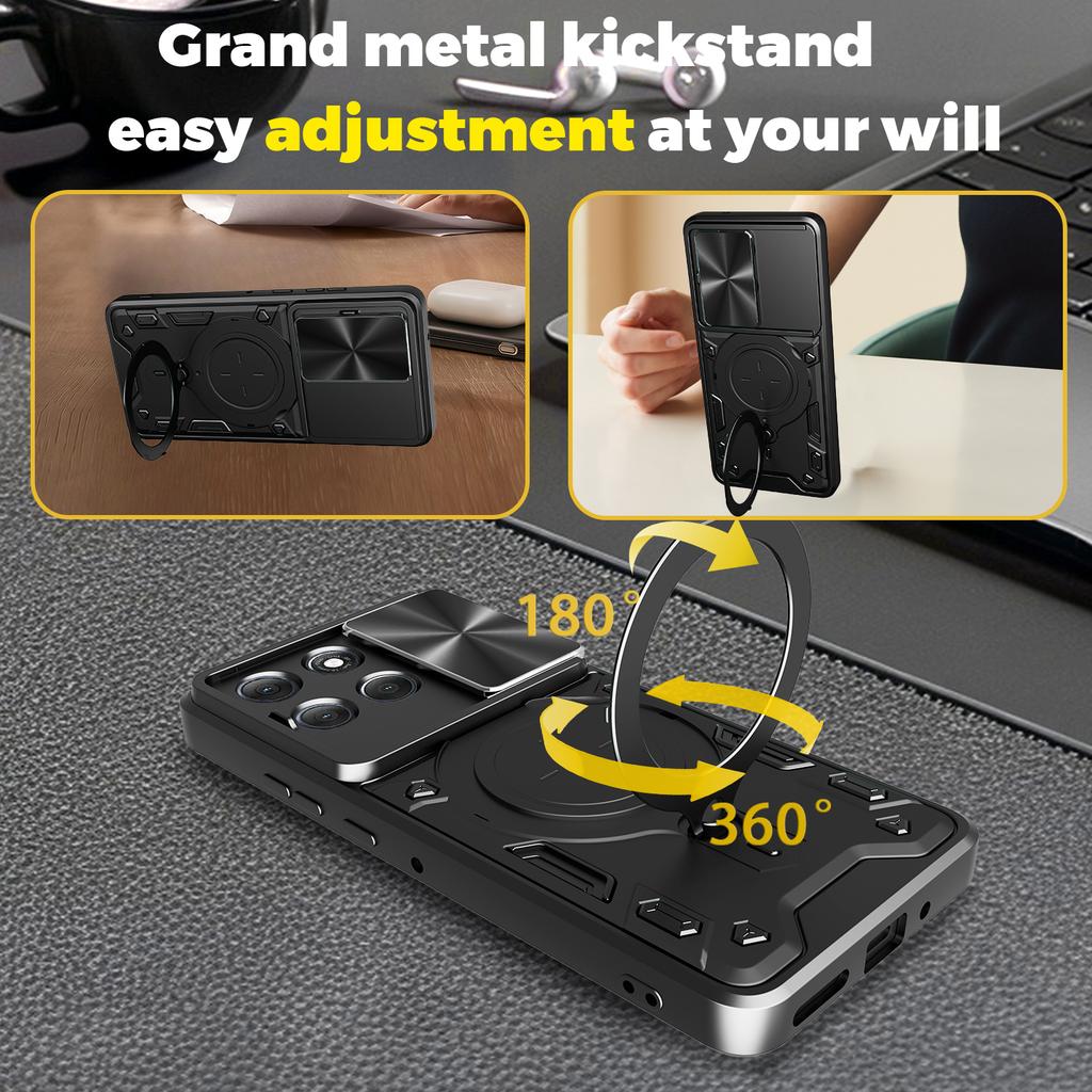 Per Motorola Moto G06 G56 G67 G86 5G G15 G35 G55 G75 G85 G04 G24 G54 G84 E14 E15 Custodia per Telefono Antiurto Armatura Protezione Lente Copertura