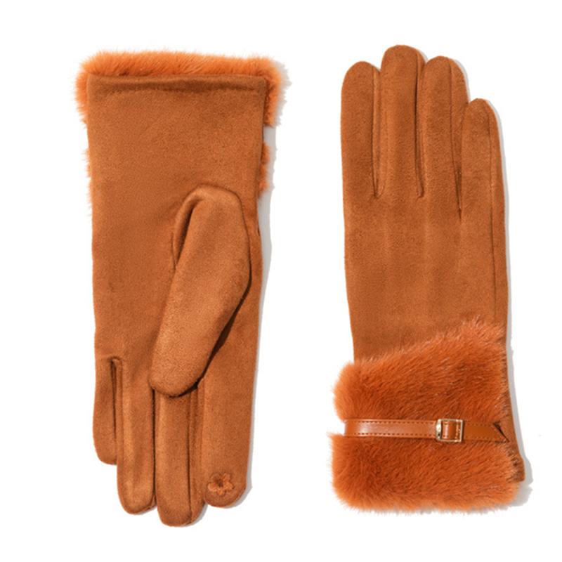 Women's Gloves Autumn Cycling Winter Warm Non-Slip Female Sports Touchscreen Fishing Gloves Windproof Motorcycle Ski Mittens