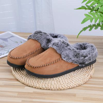 Mode Comwarm Winter Plüschfutter Herren Hausschuhe Plateau Rutschfest Indoor Pantoletten Neu Gemütliche Hauspantoletten Fellige Warme Outdoor Herren Hausschuhe