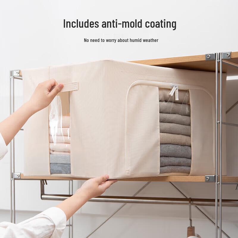 Anqin Foldable Fabric Storage Organizer Box