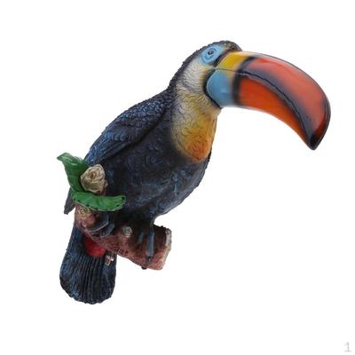Toucan Bird Resin Sculpture Ornament Home Decoration Statue Art