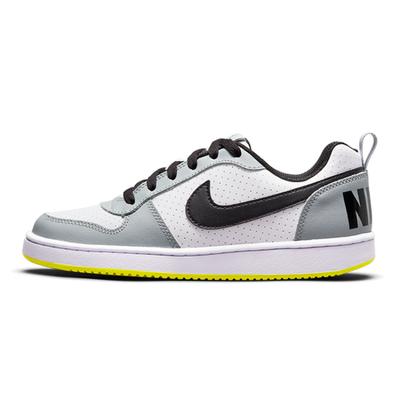 Court Borough Low White Black Wolf Grey GS Sneakers 839985-104