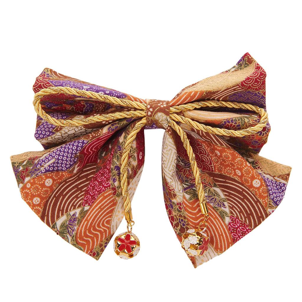 OTAKUMARKET Hair for Japanese with for Girls and 1 Piece Ornament, Ribbon, Hakama, Graduation, Kimono, Yukata, Furisode, Shichi-Go-San, Coming-of-Age