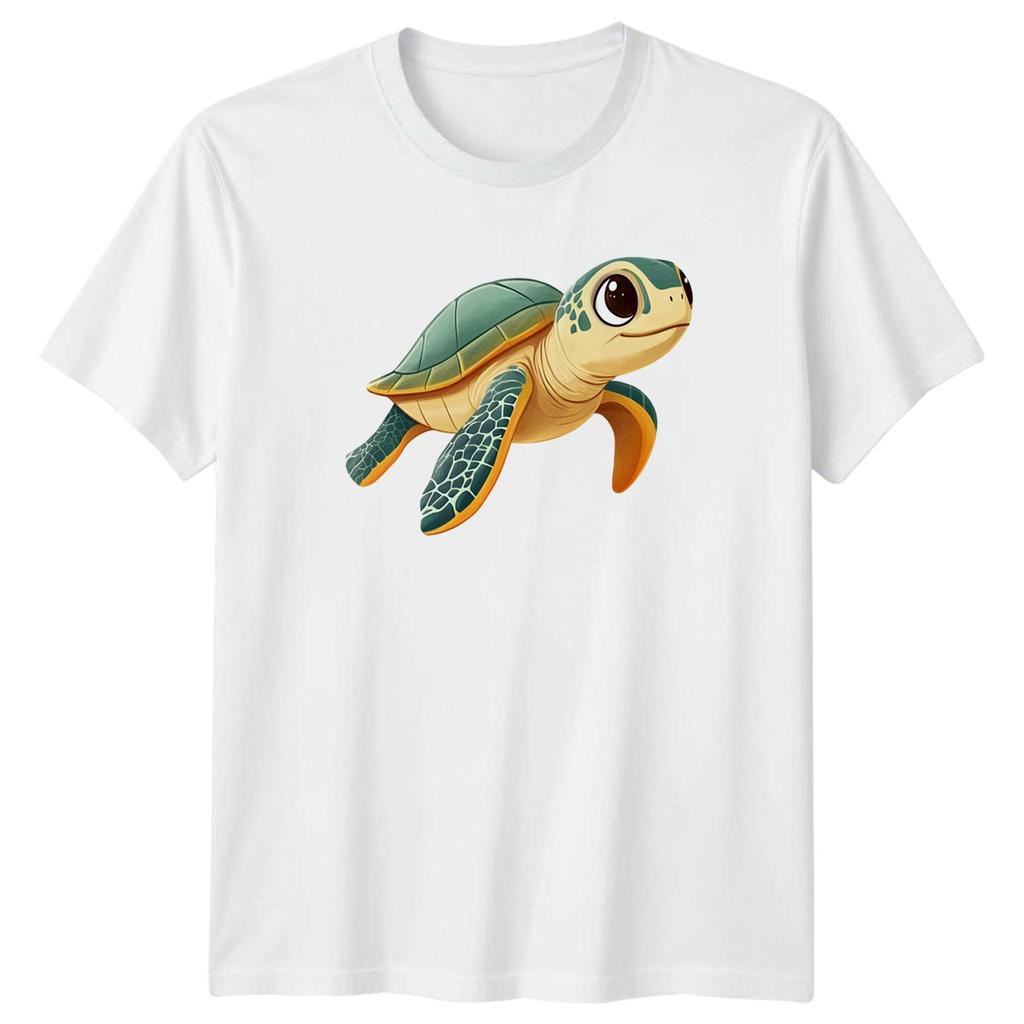 Cute Sea Turtle TShirt Ocean Wildlife Nature Birthday Gift For Him And Her