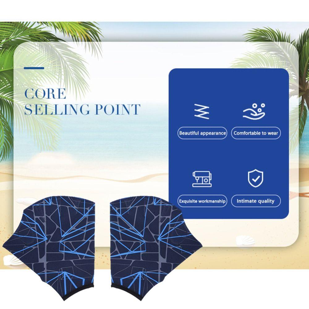 Training Swimming Pool Accessory Exercise Swimming Gloves Diving Gloves Webbed Gloves Hand Webbed