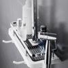 Bathroom Shower Storage Rack Organizer No Drill Lifting Rod Shower Head Holder Shampoo Tray