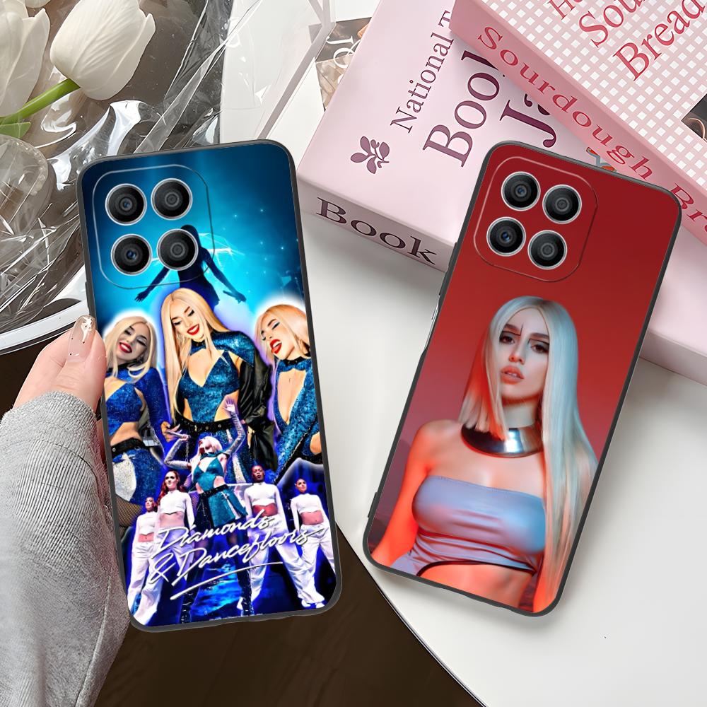 Fashion Ava Max Matte TPU Mobile Phone Case for Honor 90 80 70 60 50 30 20 10 9 8 7 Pro S SE Lite 5G Colorful Printing Cover