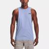 Under Armour Sportstyle Training Loose Fit Crew Neck Tank Top Men Tops Blue 1329286-420